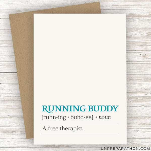 RUNNING BUDDY