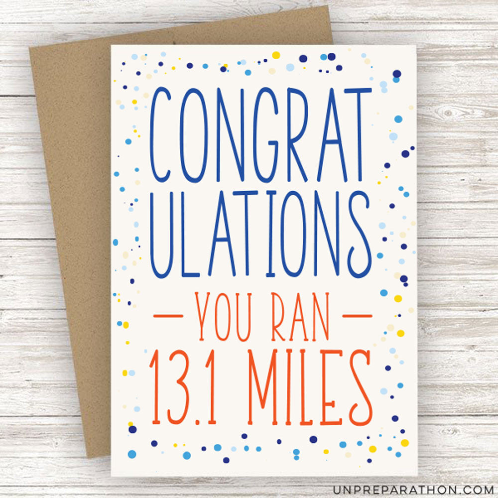 CONGRATULATIONS 13.1